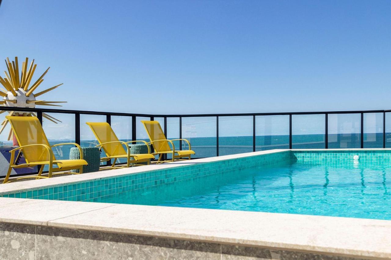 Aion Suites 205 - Lindo Apartamento Com Vista Para O Mar, A 60M Da Praia De Bombinhas, Com Piscina E Academia No Rooftop. Exterior foto